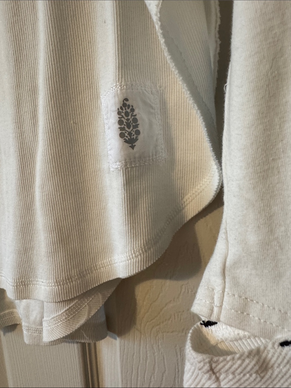 Free People White Long Sleeve Pullover - Picture 4 of 5